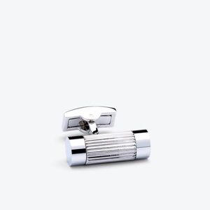 New Bugatchi Rhodium Plated Silver Cuff Links